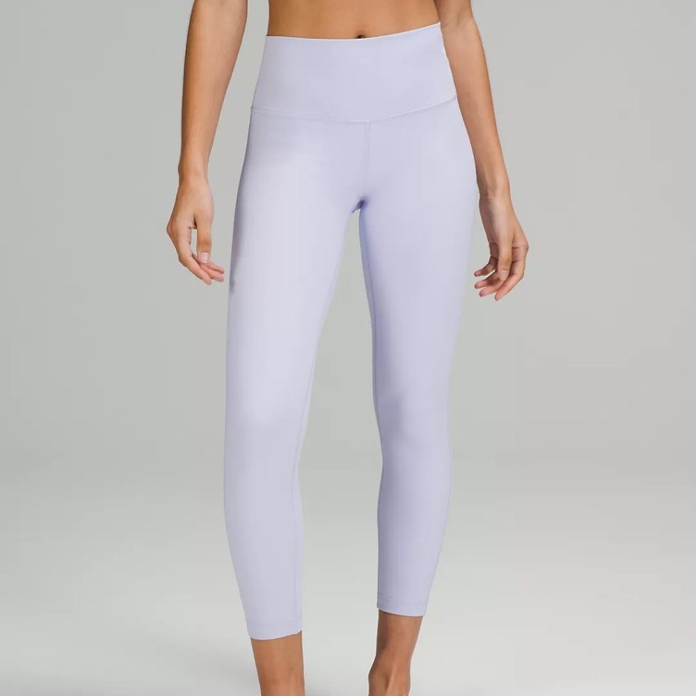 Wunder Under High-Rise Tight 25" Full-On Luxtreme Pastel Blue Size 6